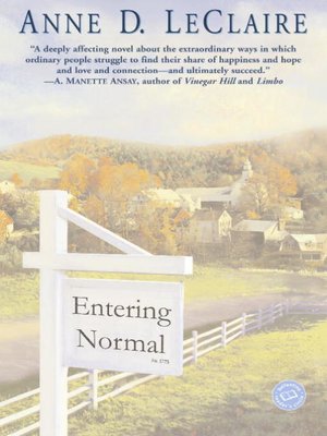 cover image of Entering Normal